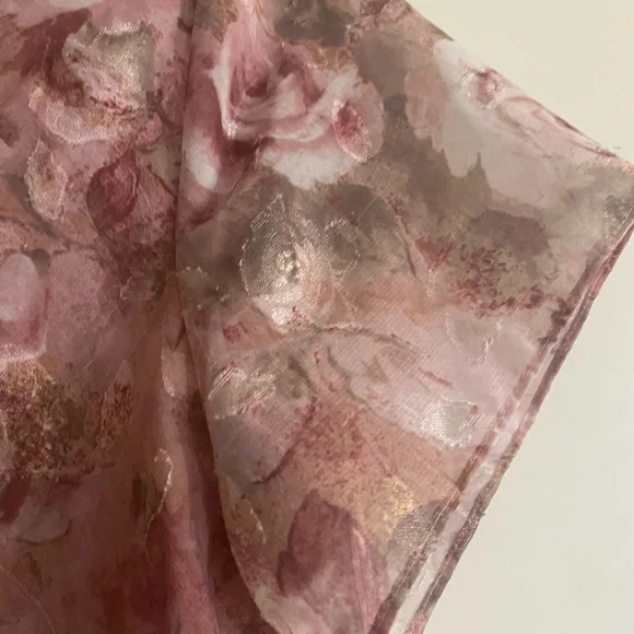 2 piece Women's Floral Top and Skirt set by Sag Harbor - Picture 2 of 8